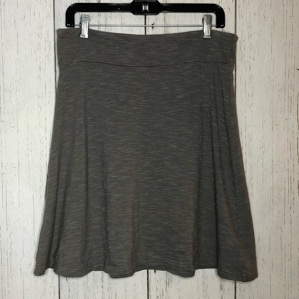 Columbia slub knit Gray skirt
